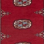 Runner Pakistani Rug - 305 x 77 cm - red