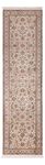 Runner Silk Rug - Kashmir Silk - 308 x 80 cm - beige