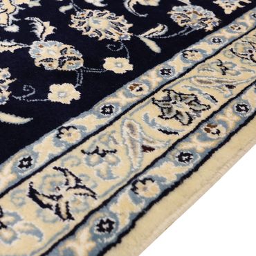 Perser Rug - Nain - Royal - Royal - 136 x 89 cm - dark blue