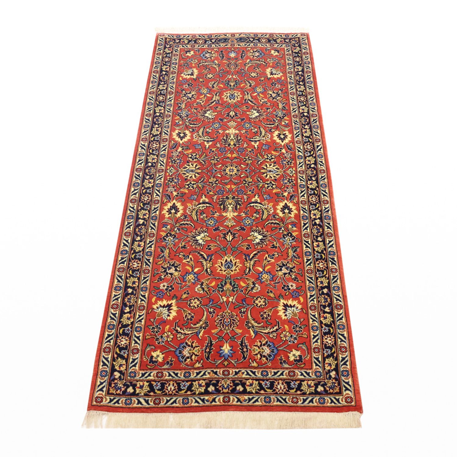 Runner Perser Rug - Keshan - 151 x 57 cm - red