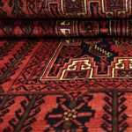 Runner Belutsch Rug - 195 x 100 cm - dark red