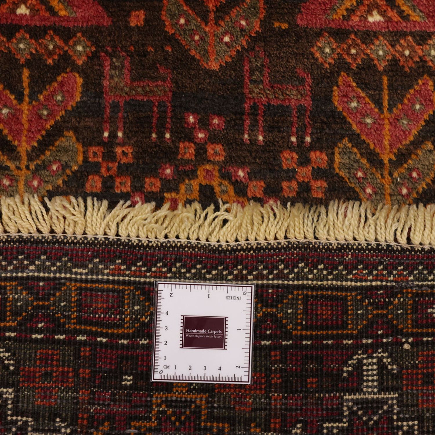 Runner Belutsch Rug - 211 x 102 cm - multicolored