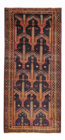Runner Belutsch Rug - 274 x 125 cm - dark blue