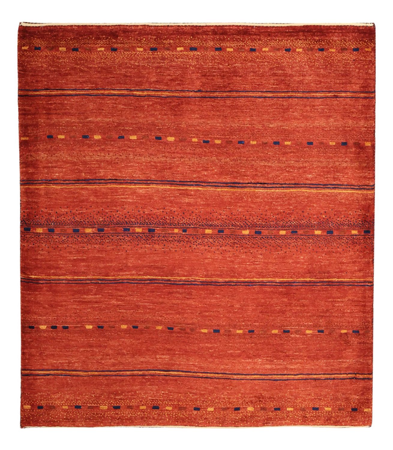 Gabbeh Rug - Kashkuli Perser square  - 112 x 102 cm - multicolored