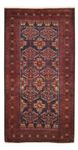 Belutsch Rug - 192 x 105 cm - dark red