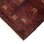 Belutsch Rug - 192 x 105 cm - dark red