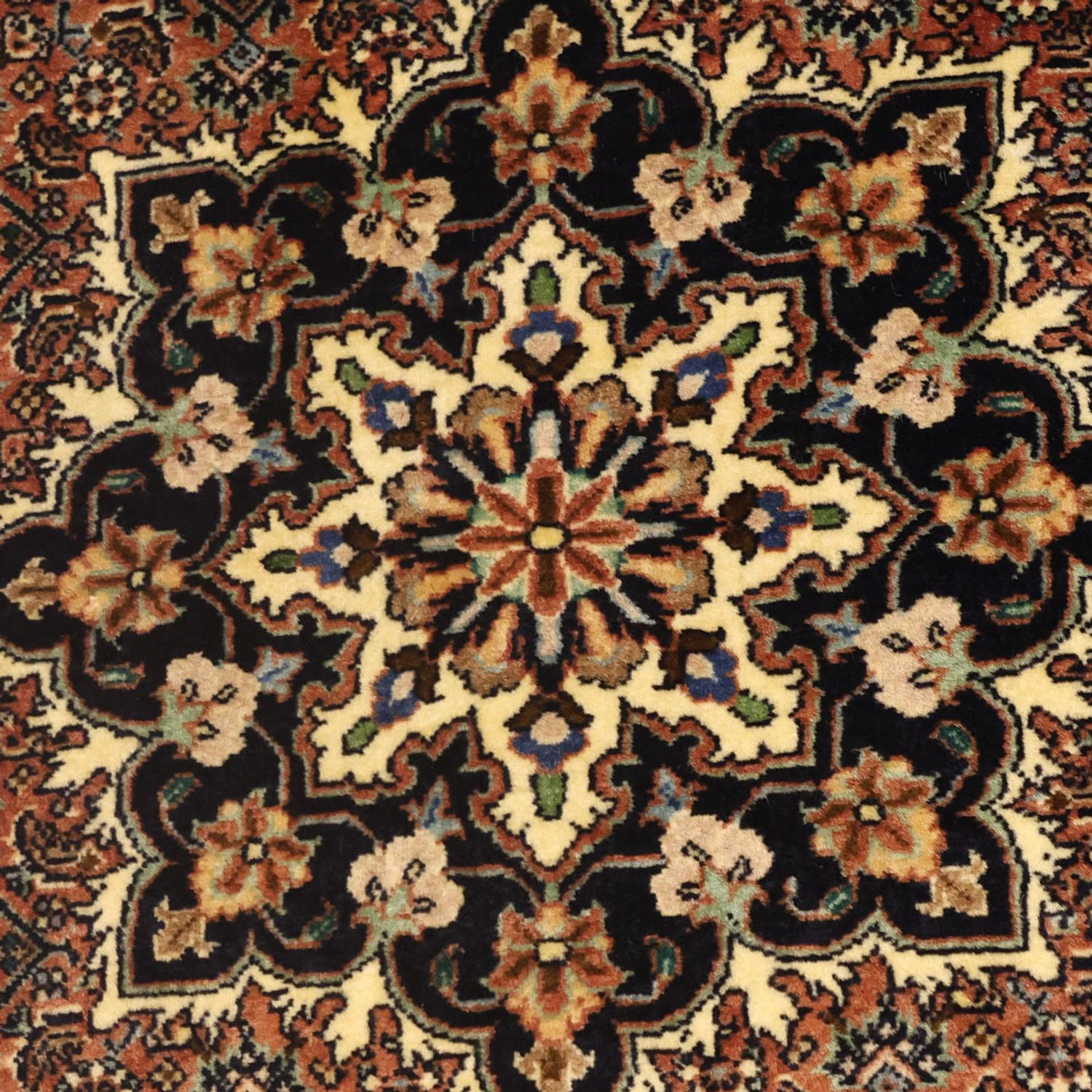 Perser Rug - Bidjar - 133 x 73 cm - dark beige