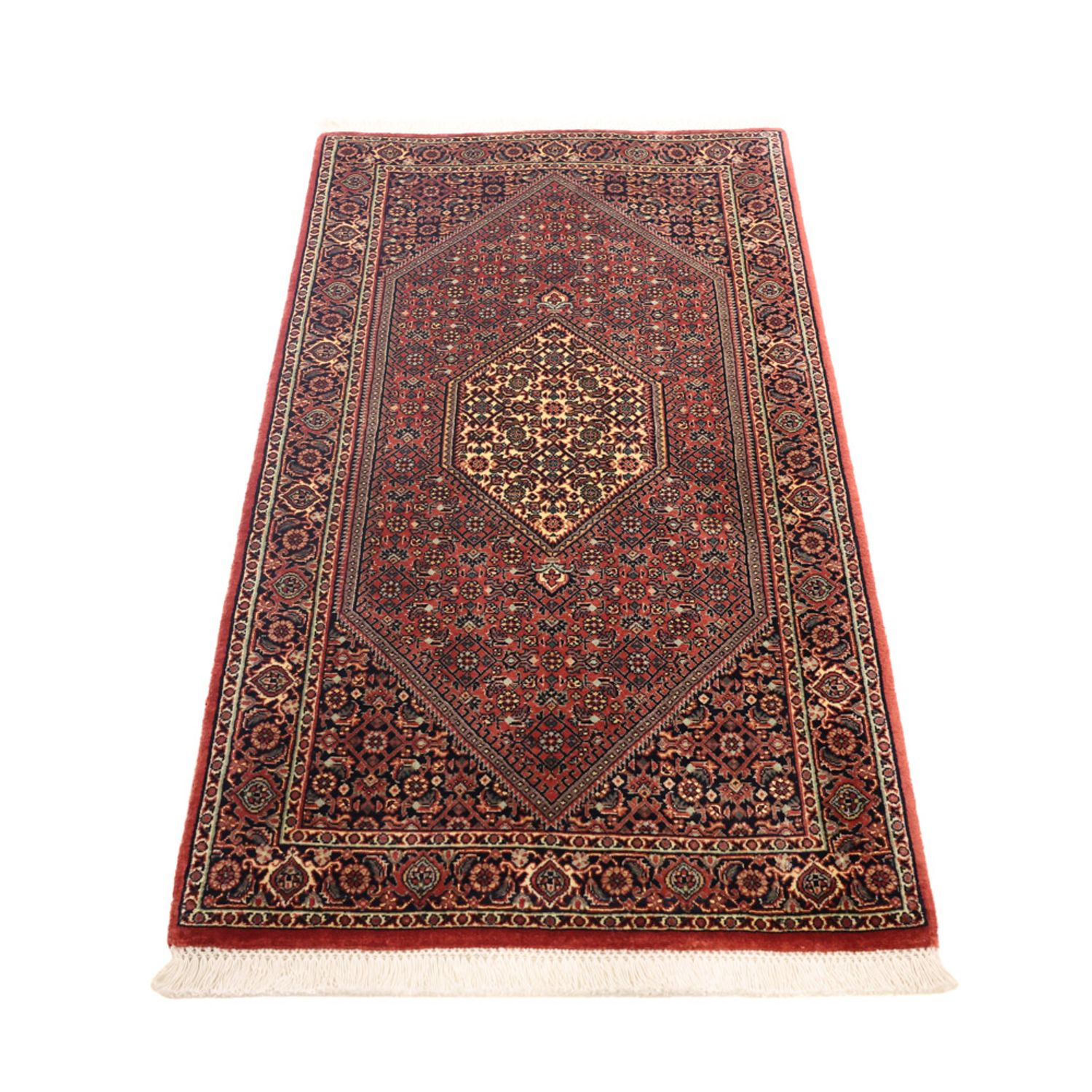Perser Rug - Bidjar - 136 x 70 cm - dark red