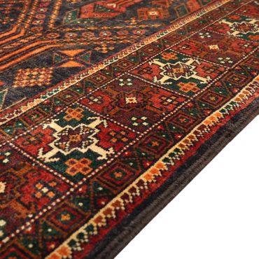 Runner Belutsch Rug - 292 x 110 cm - dark red