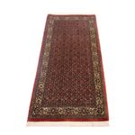 Perser Rug - Bidjar - 142 x 72 cm - dark beige