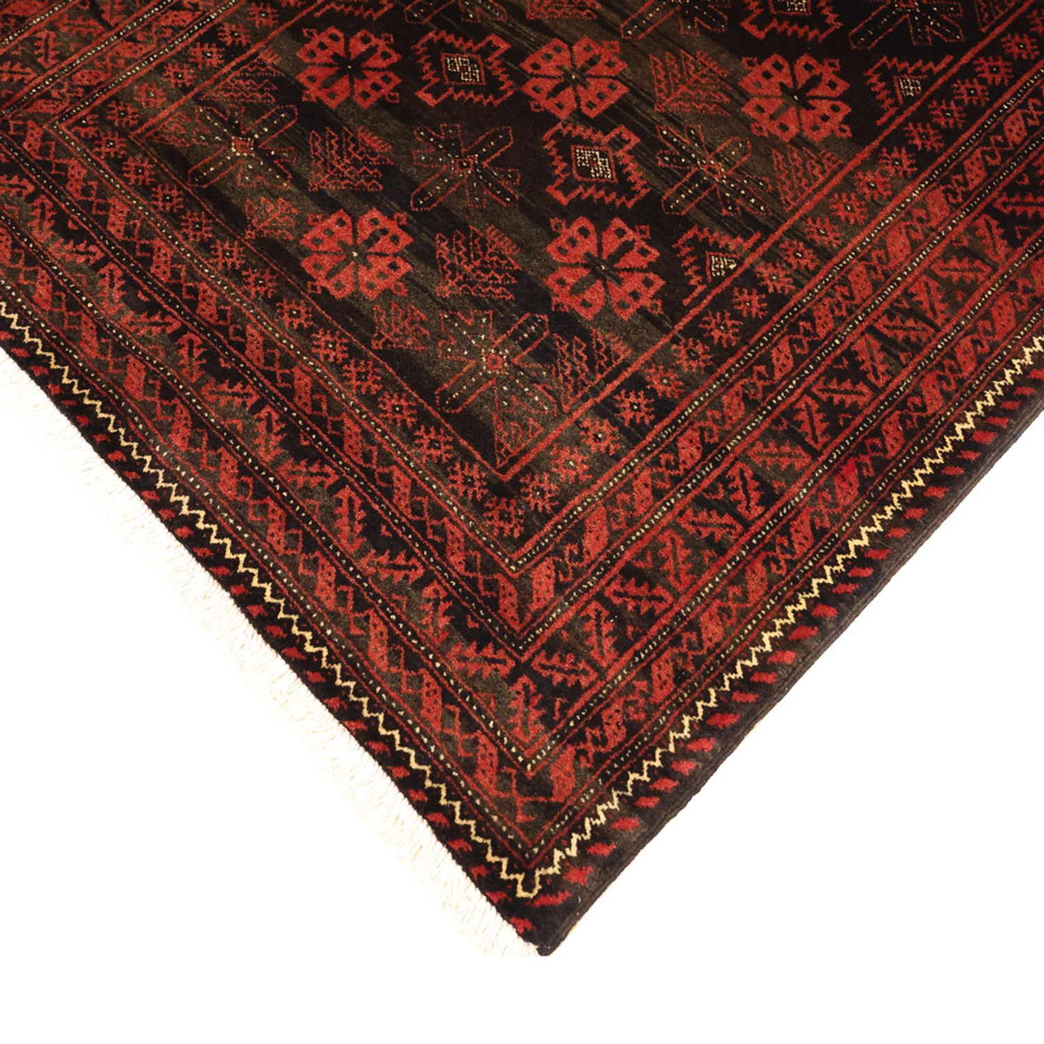 Runner Belutsch Rug - 196 x 102 cm - multicolored