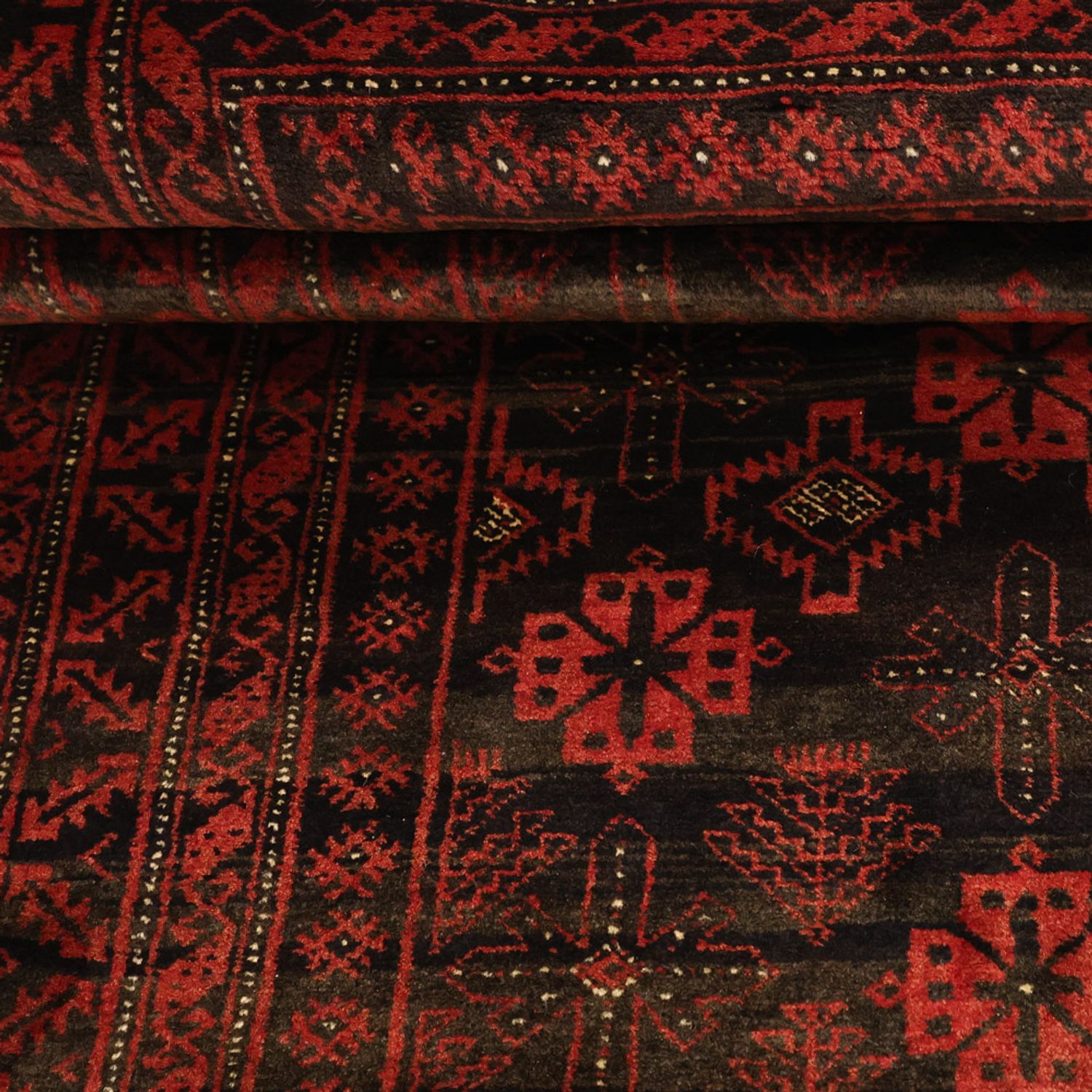 Runner Belutsch Rug - 196 x 102 cm - multicolored