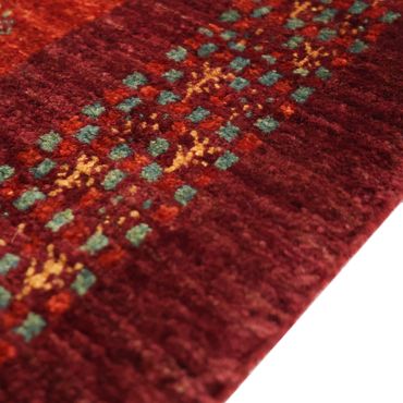 Gabbeh Rug - Kashkuli Perser - 145 x 78 cm - dark red