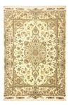 Perser Rug - Tabriz - Premium - Silk Warp - 206 x 145 cm - beige