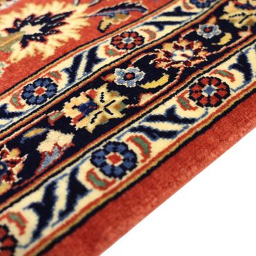 Runner Perser Rug - Keshan - 151 x 57 cm - red