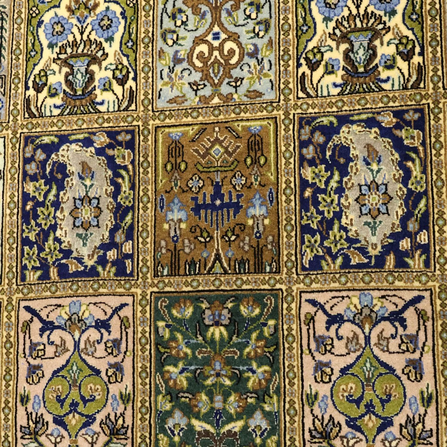 Perser Rug - Ghom - Royal - 154 x 102 cm - olive green