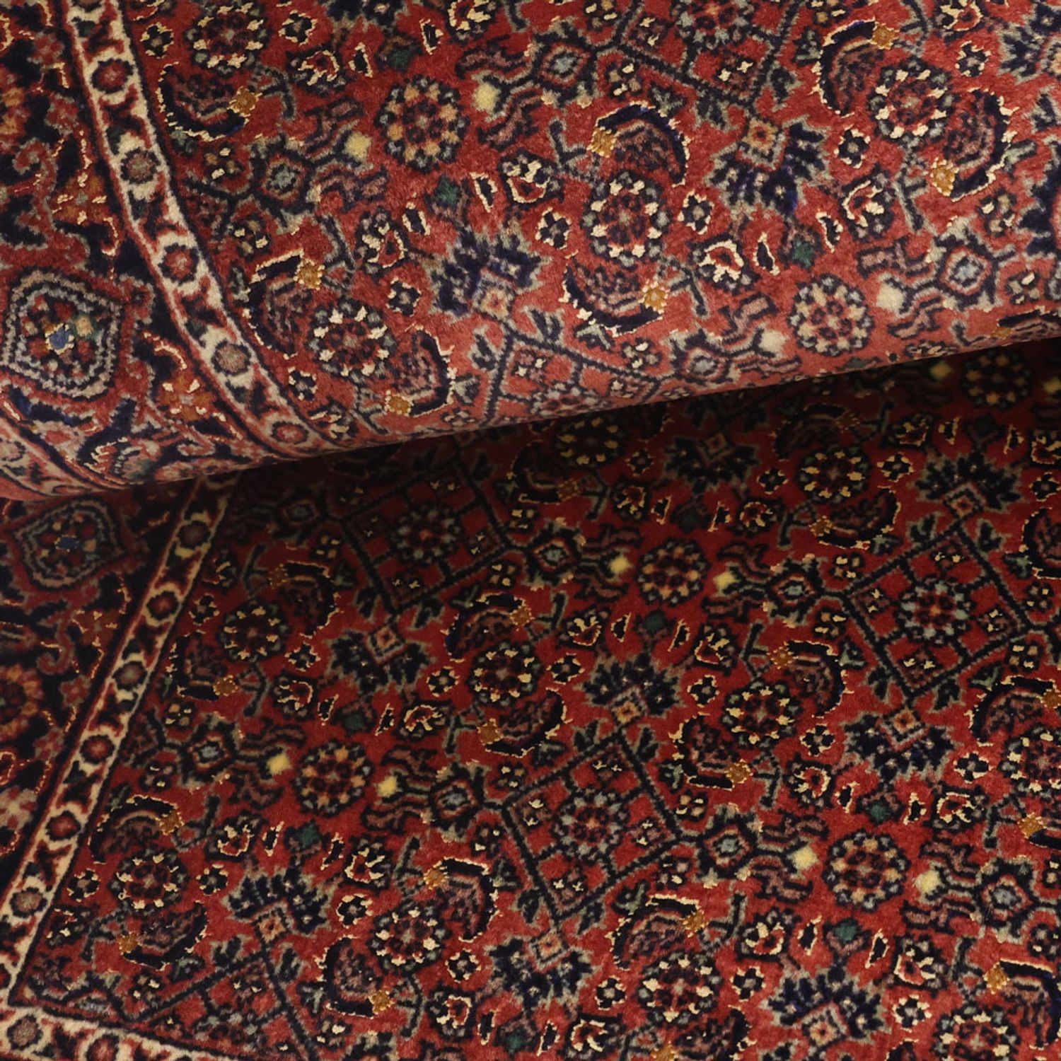 Perser Rug - Bidjar - 140 x 72 cm - dark red