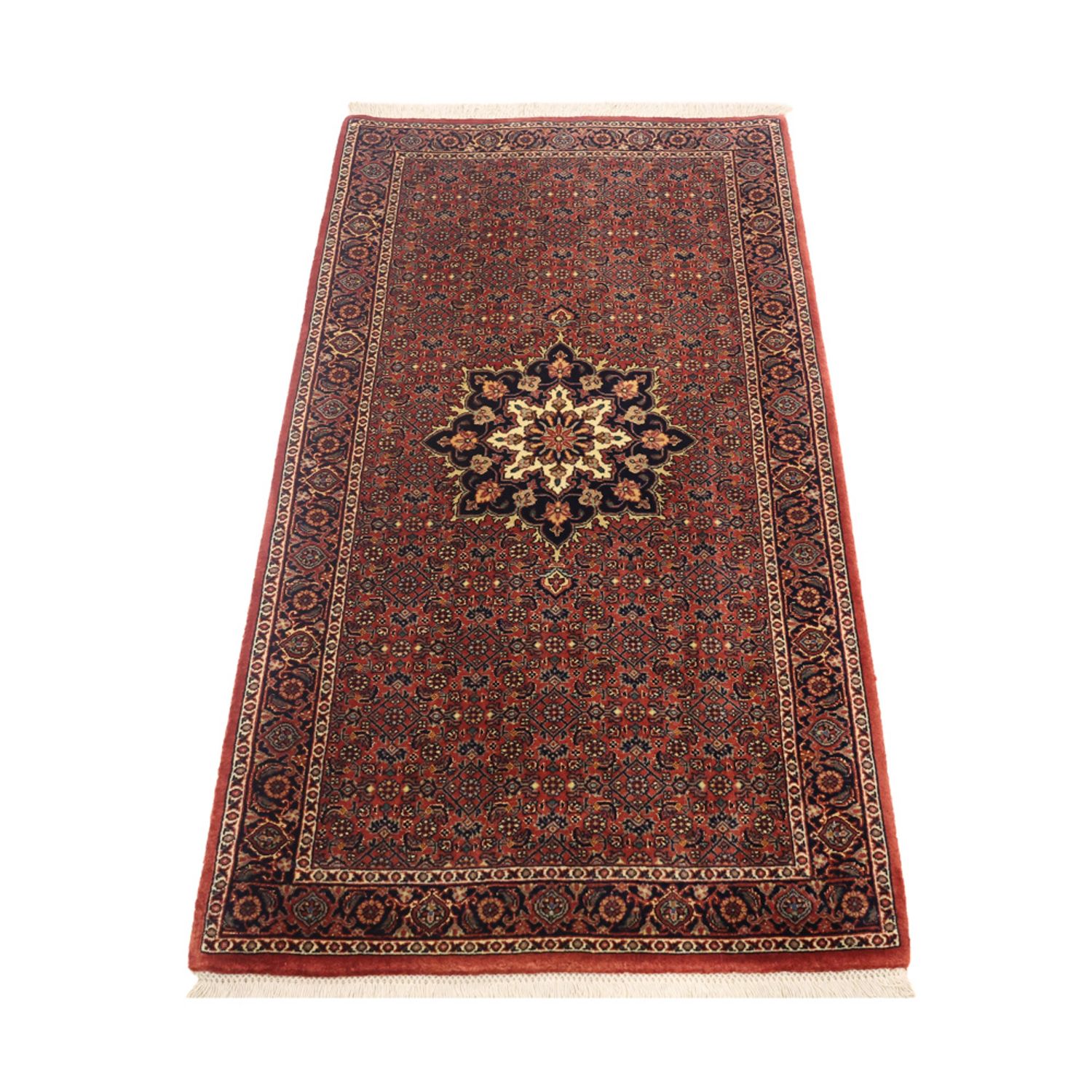 Perser Rug - Bidjar - 140 x 72 cm - dark red