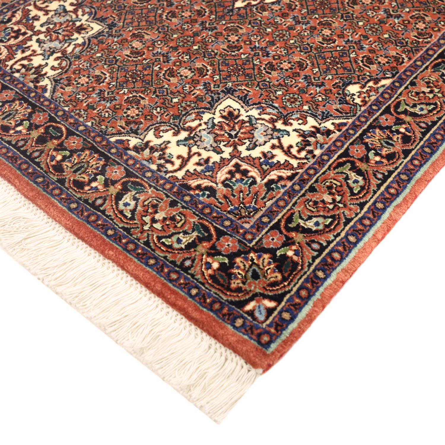 Perser Rug - Bidjar - 141 x 69 cm - dark red