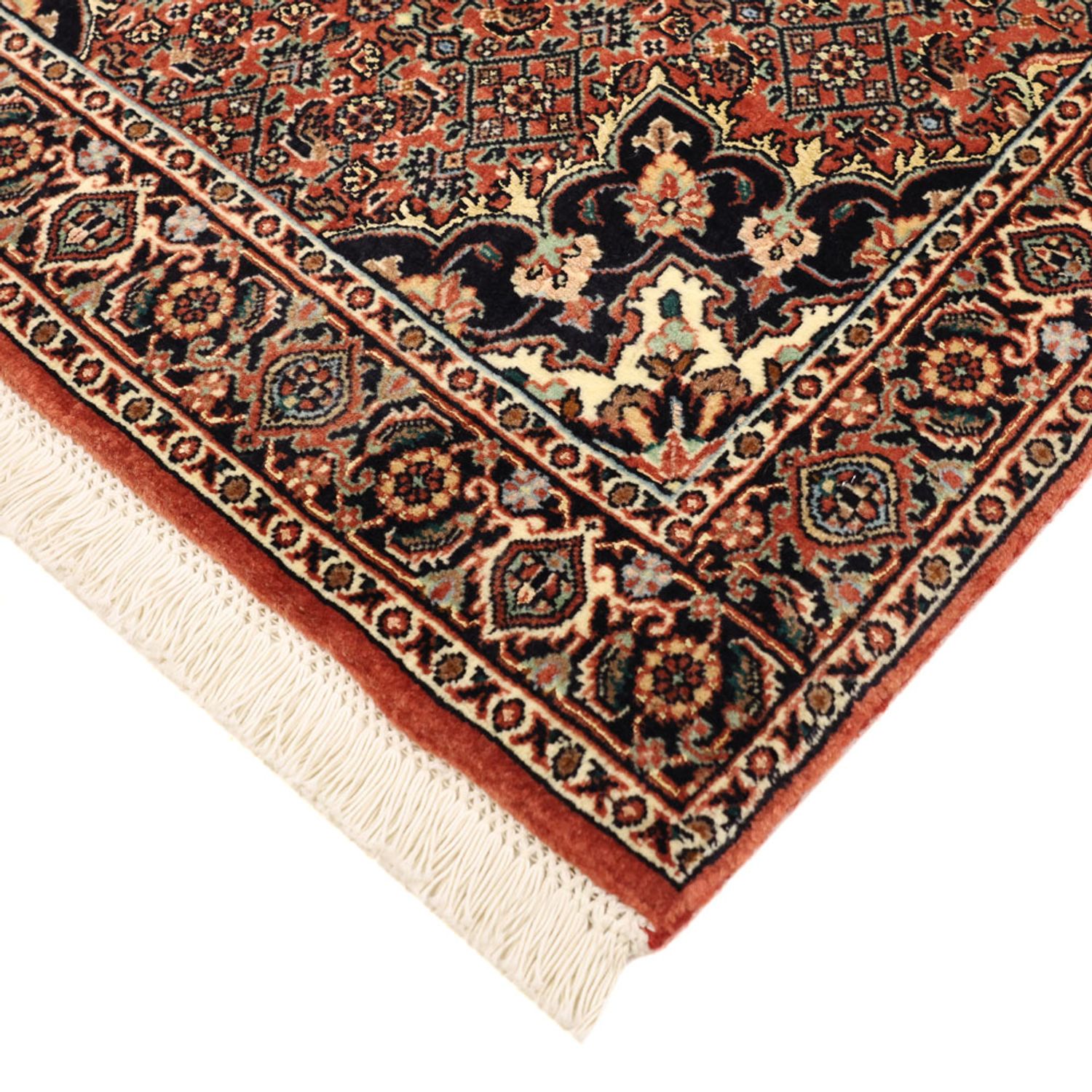 Perser Rug - Bidjar - 131 x 72 cm - dark red