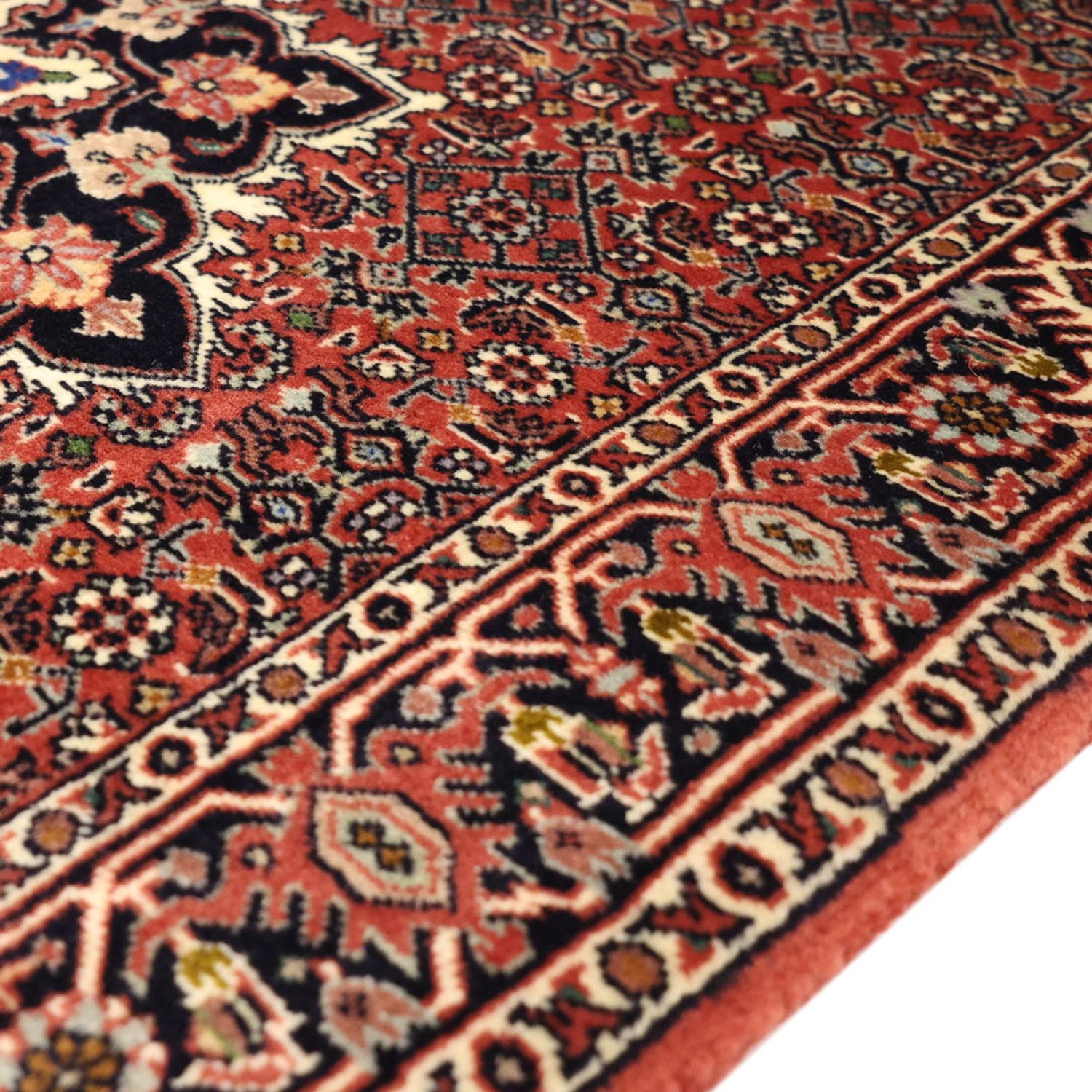 Perser Rug - Bidjar - 135 x 73 cm - dark red
