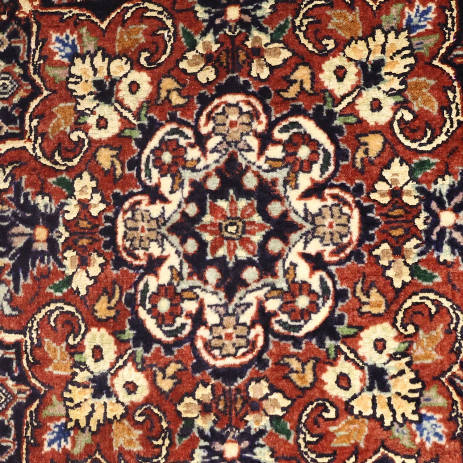Perser Rug - Bidjar - 139 x 70 cm - dark red