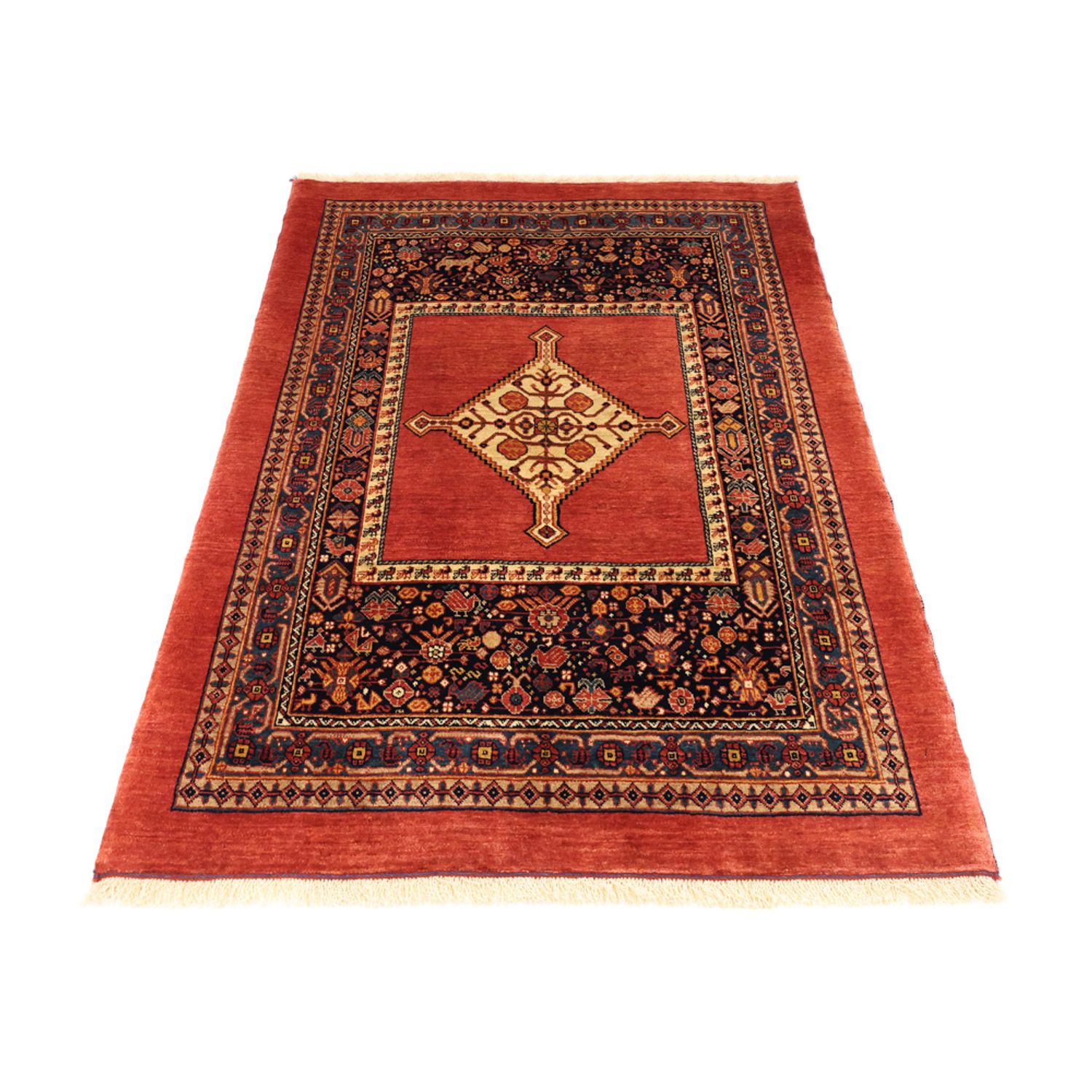 Perser Rug - Nomadic - 143 x 105 cm - multicolored