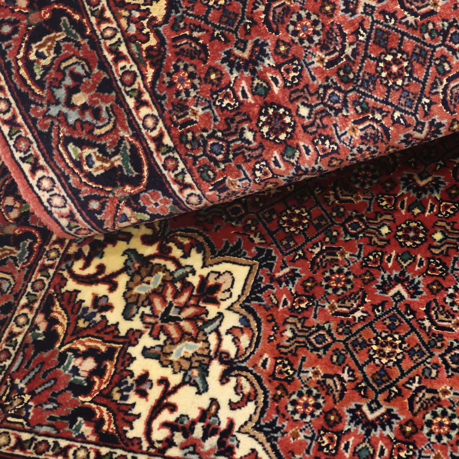 Perser Rug - Bidjar - 148 x 69 cm - dark red