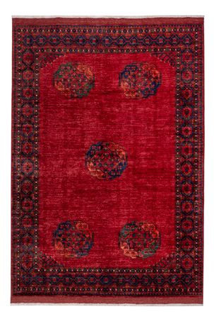 Afghan Rug - Kunduz - 240 x 173 cm - red