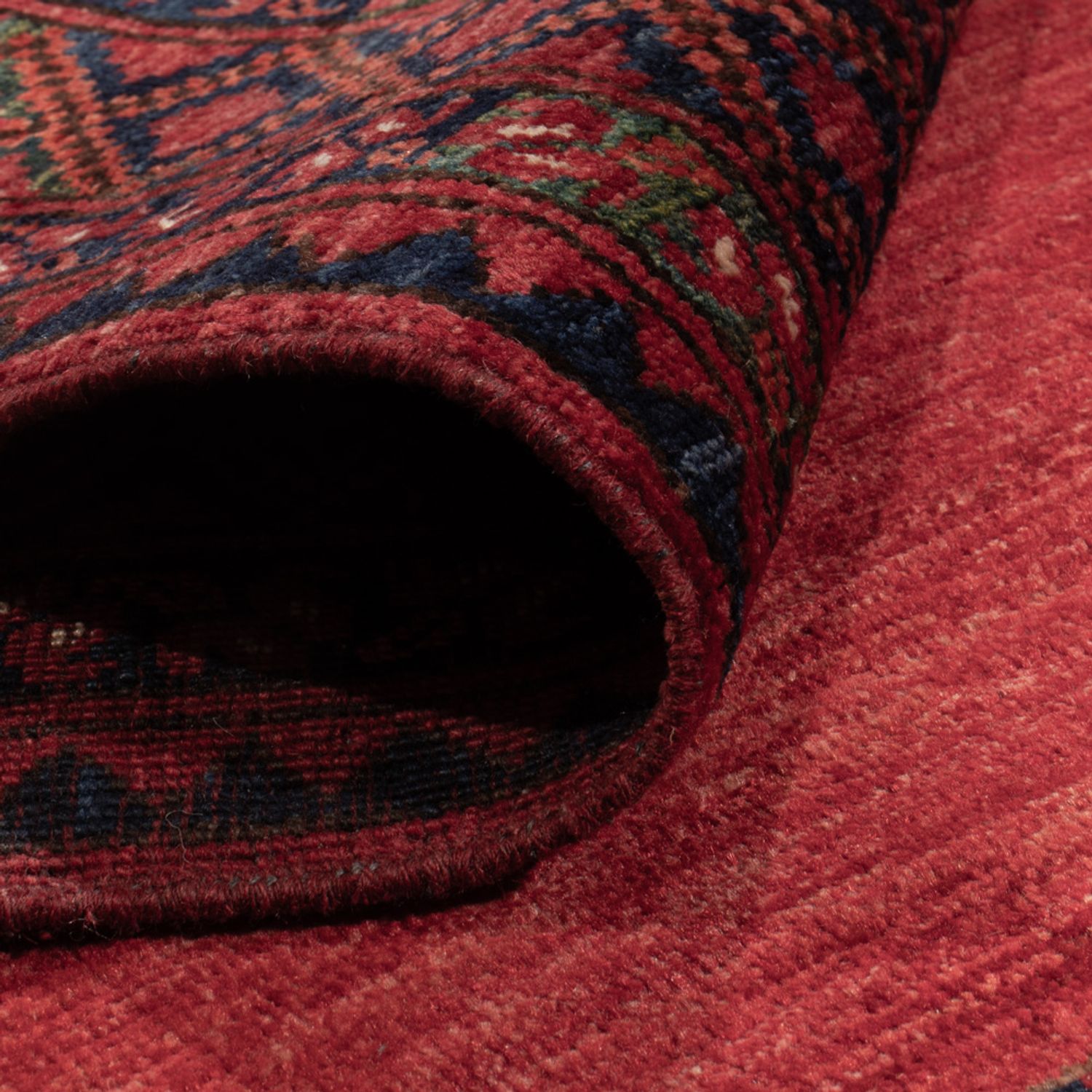Afghan Rug - Kunduz - 236 x 172 cm - red