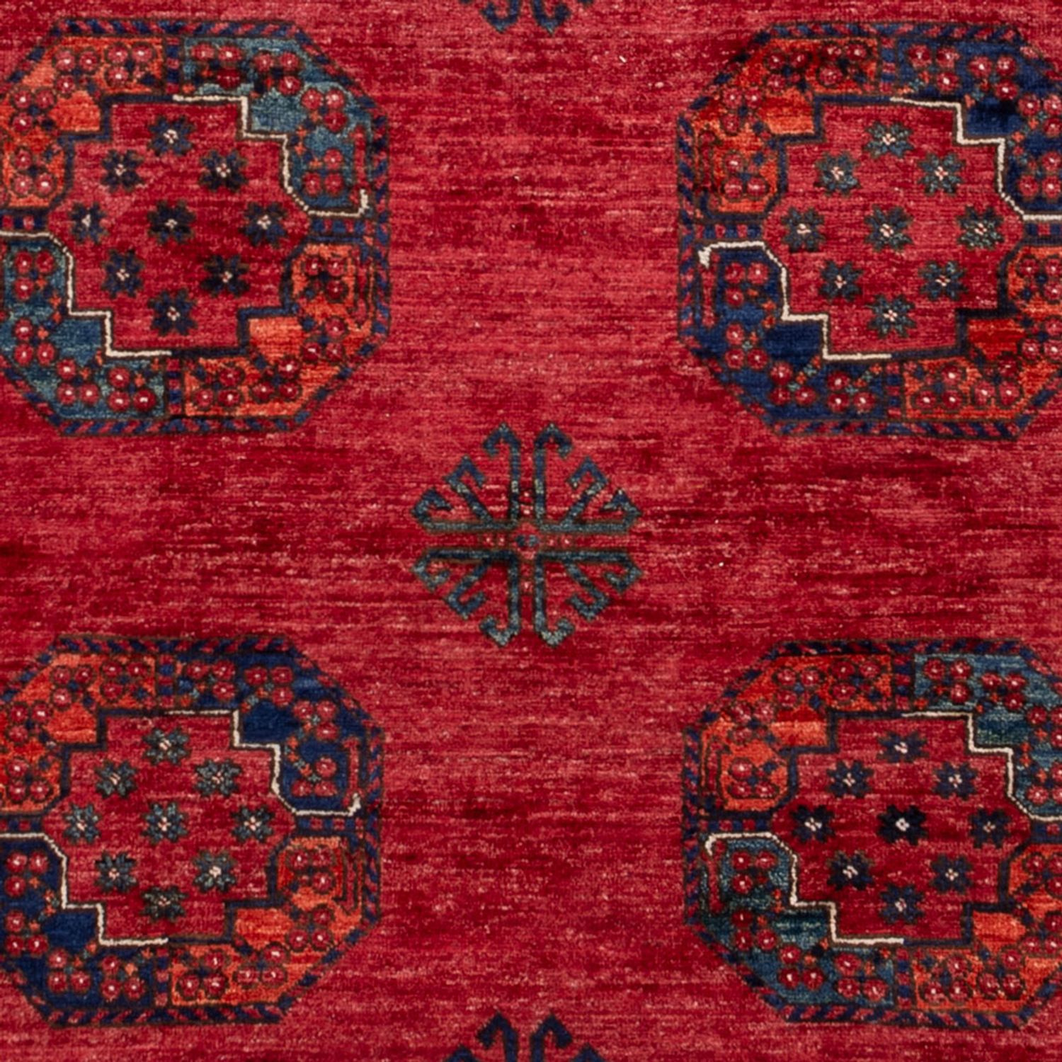 Afghan Rug - Kunduz - 235 x 173 cm - red