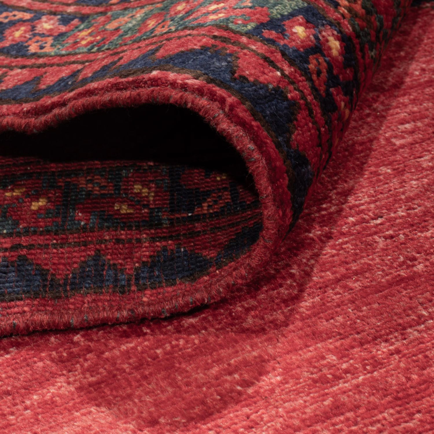 Afghan Rug - Kunduz - 238 x 172 cm - red