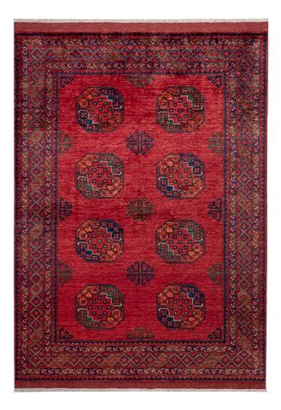 Afghan Rug - Kunduz - 243 x 177 cm - red
