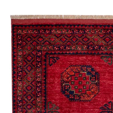 Afghan Rug - Kunduz - 242 x 175 cm - red