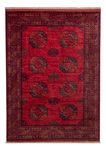 Afghan Rug - Kunduz - 242 x 175 cm - red