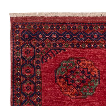Afghan Rug - Kunduz - 244 x 177 cm - red