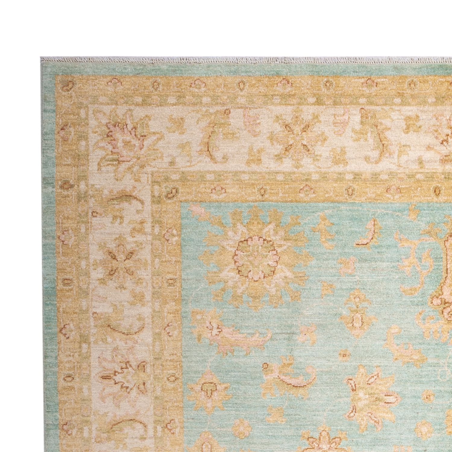 Ziegler Rug - 287 x 211 cm - turquoise