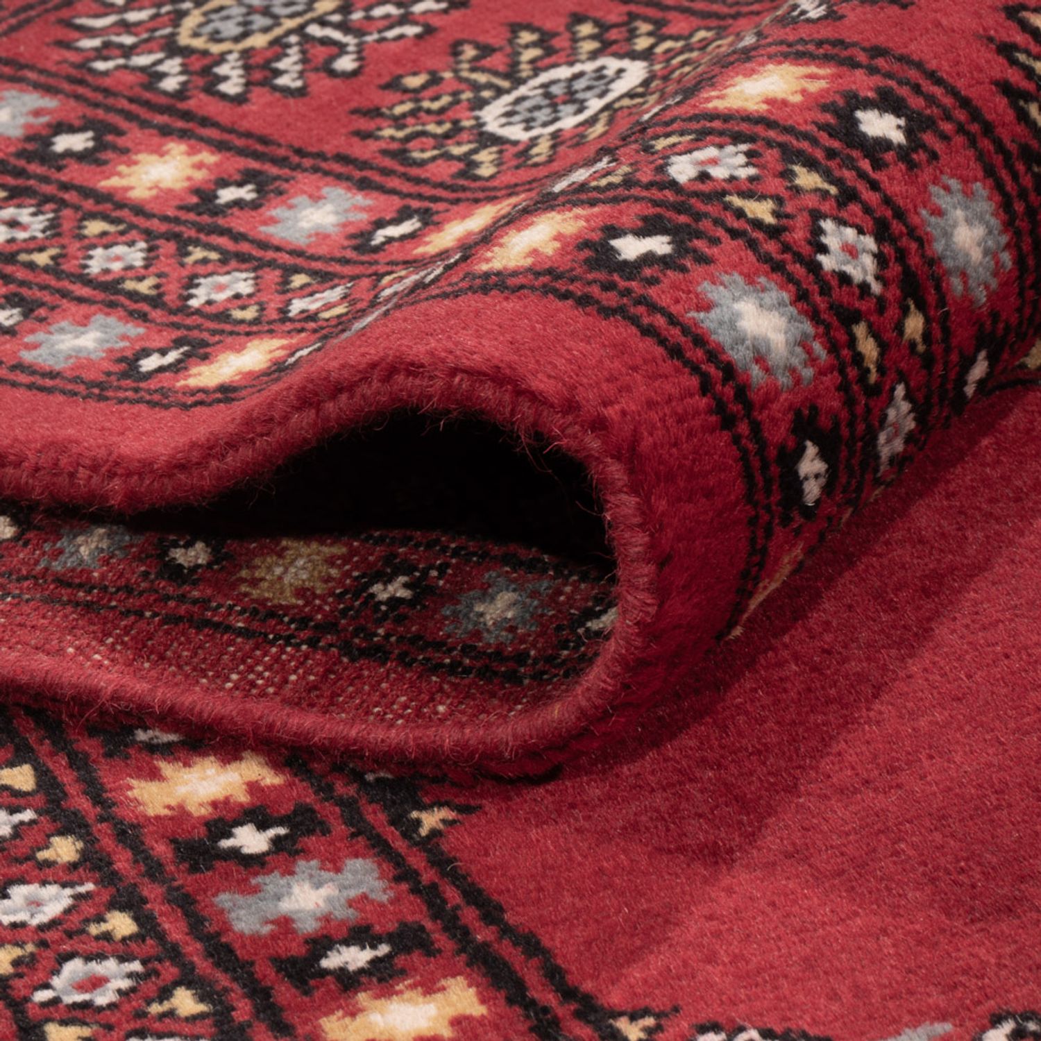 Afghan Rug - Bukhara - 294 x 198 cm - red