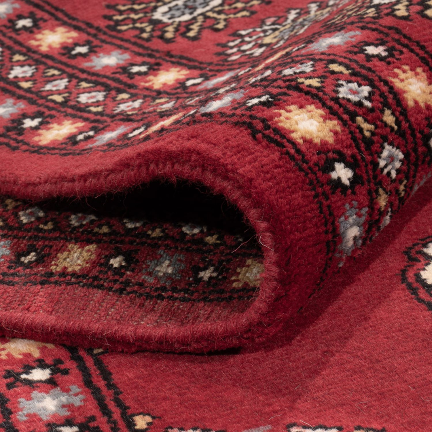 Afghan Rug - Bukhara - 308 x 207 cm - red