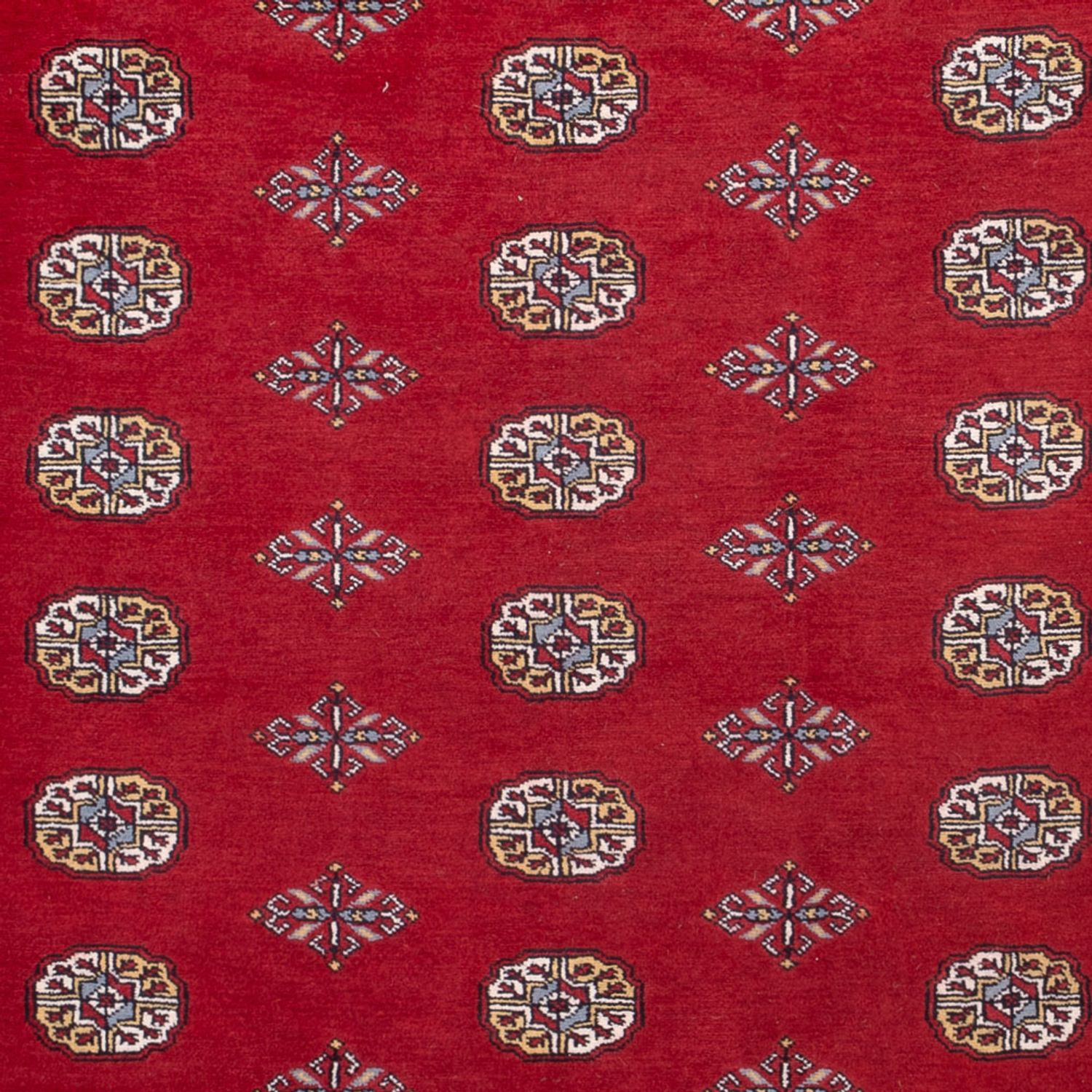 Afghan Rug - Bukhara - 314 x 202 cm - red