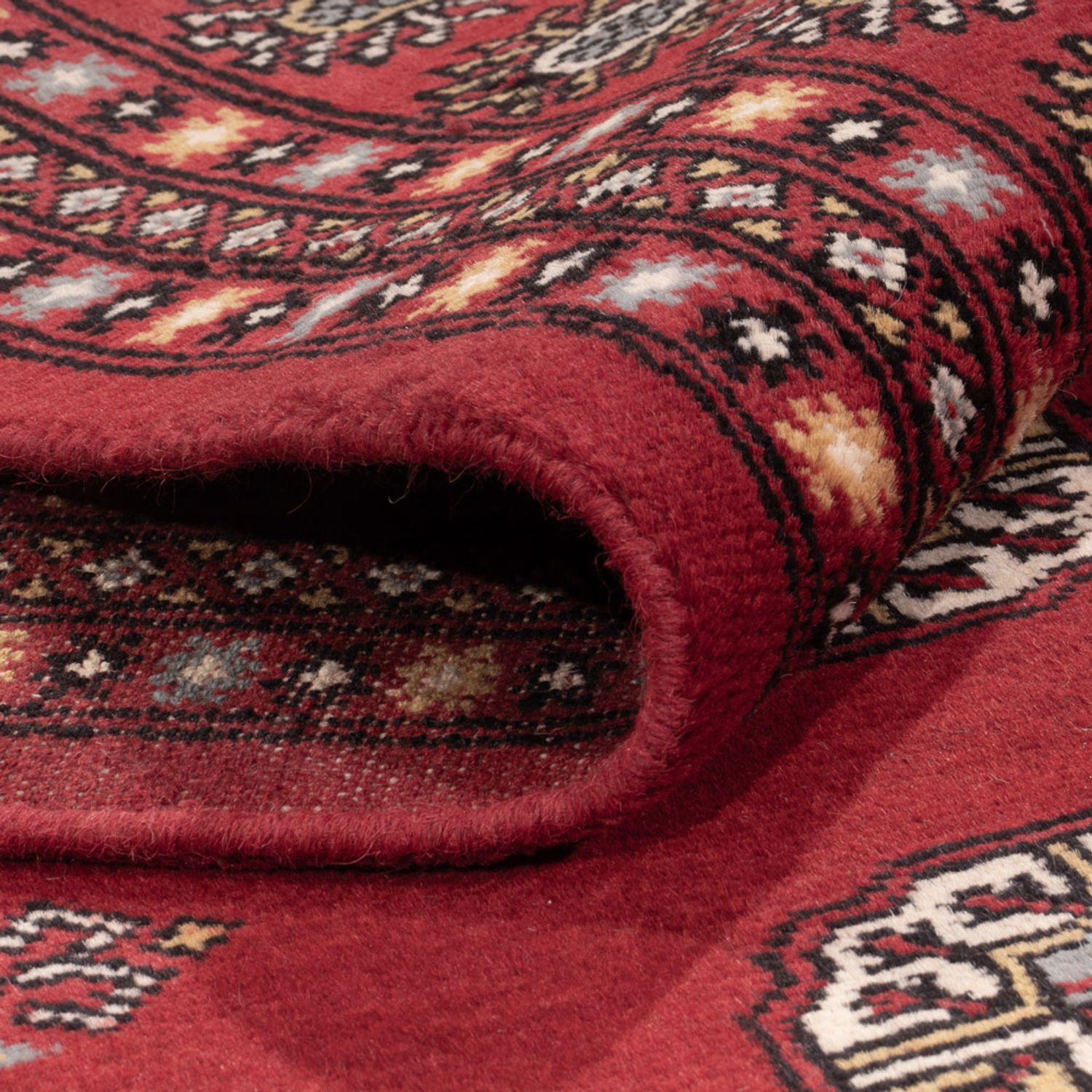 Afghan Rug - Bukhara - 314 x 202 cm - red