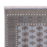Afghan Rug - Bukhara - 300 x 204 cm - light grey