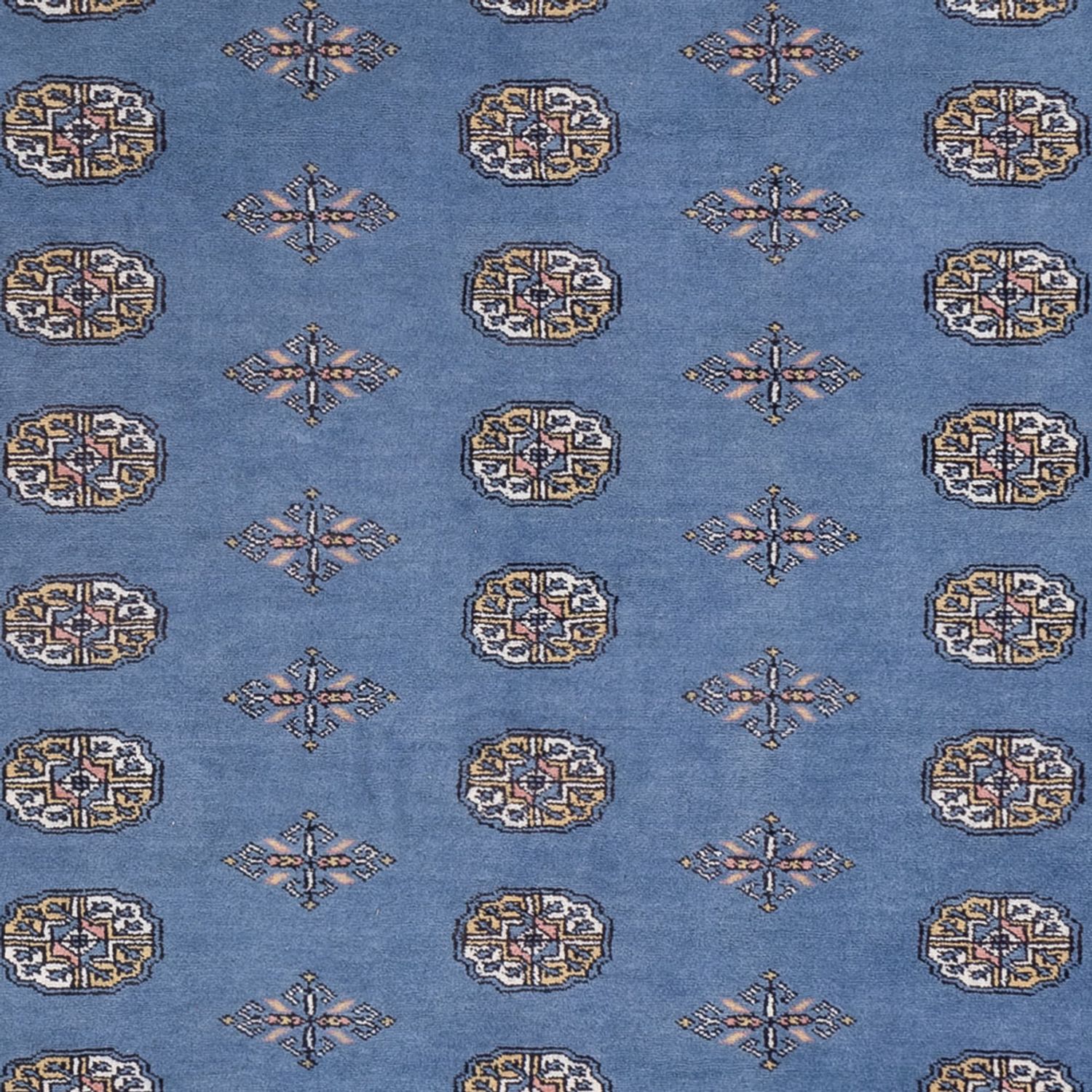 Afghan Rug - Bukhara - 308 x 206 cm - blue