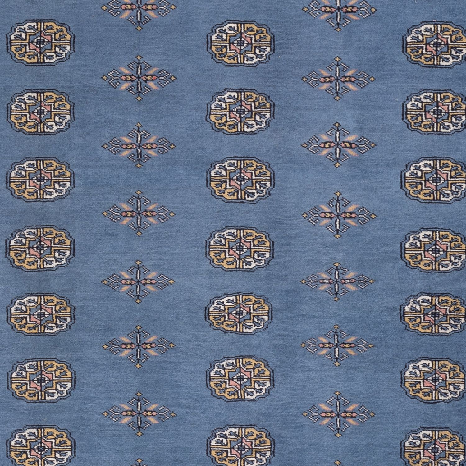 Afghan Rug - Bukhara - 309 x 205 cm - blue