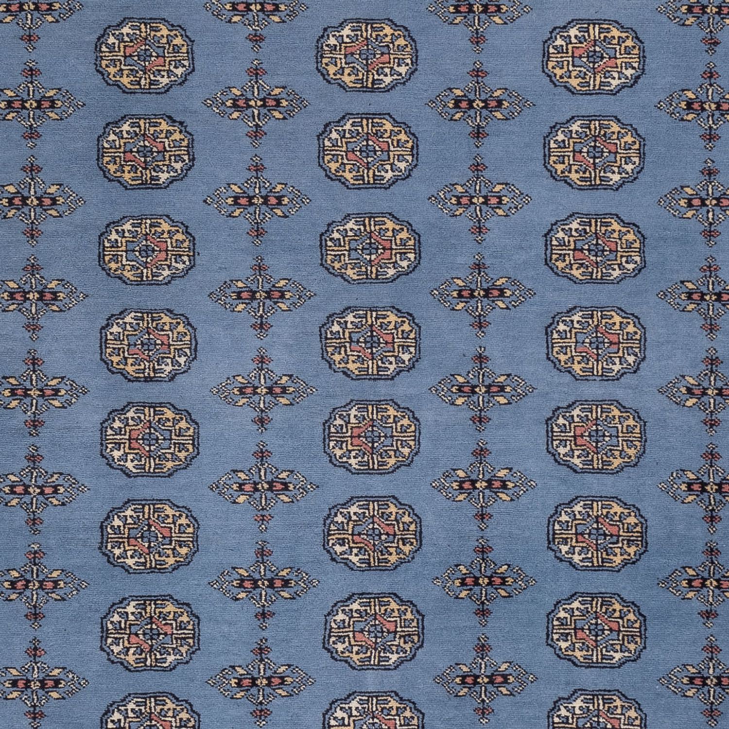 Afghan Rug - Bukhara - 307 x 250 cm - blue