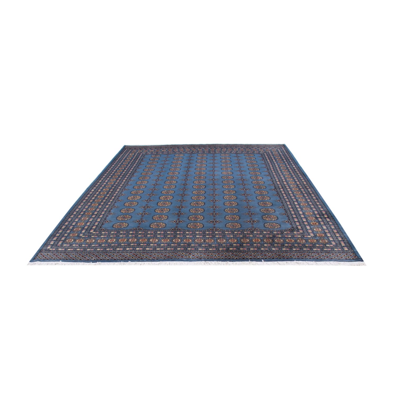 Afghan Rug - Bukhara - 307 x 250 cm - blue