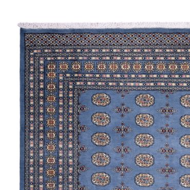 Afghan Rug - Bukhara - 305 x 249 cm - blue