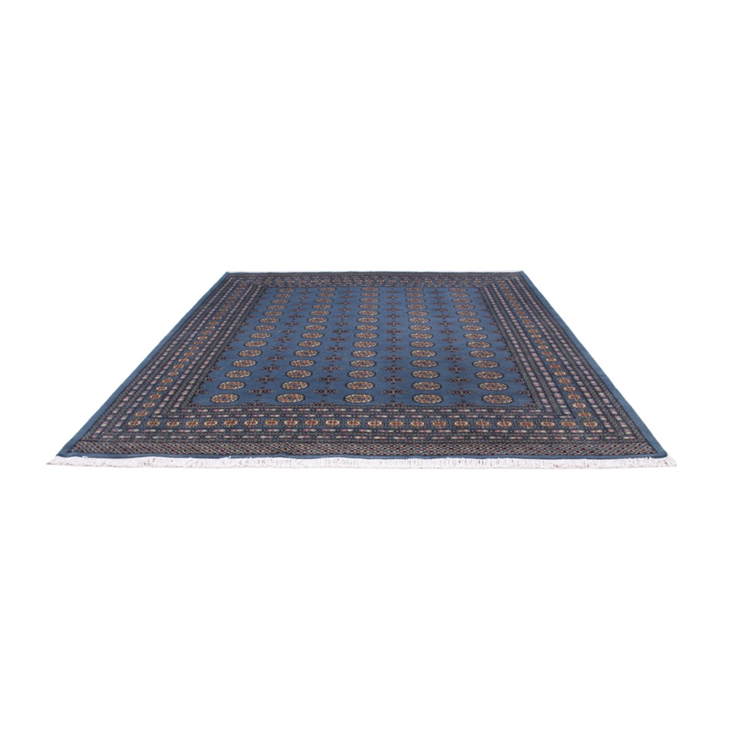 Afghan Rug - Bukhara - 297 x 250 cm - blue