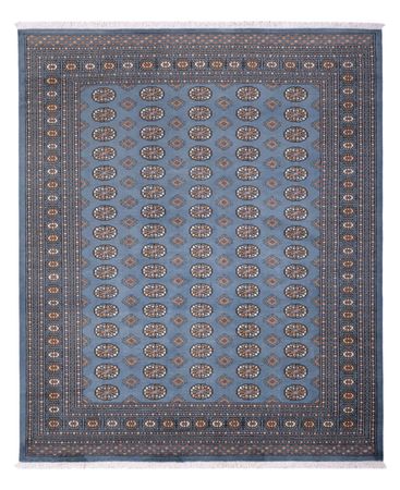 Afghan Rug - Bukhara - 305 x 249 cm - light blue