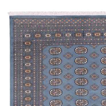 Afghan Rug - Bukhara - 305 x 249 cm - light blue